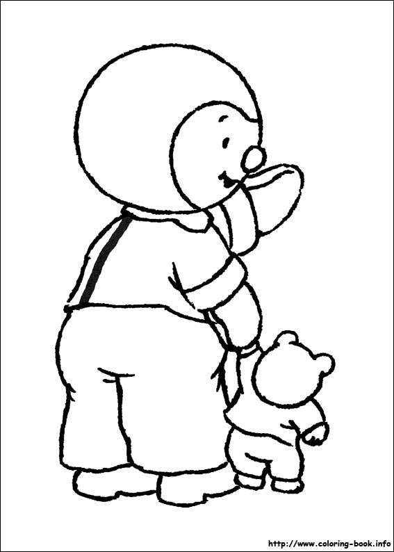 Charley and Mimmo coloring picture